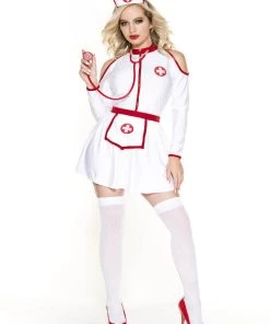 Music Legs Military & Uniforms Home Health Nurse Costume