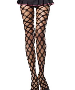 Leg Avenue Freya Hardcore Fishnet Tights Net & Lace Tights
