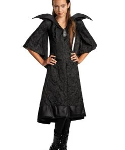 Disguise Kids Licensed Costumes Maleficent Christening Black Gown Child Classic Costume