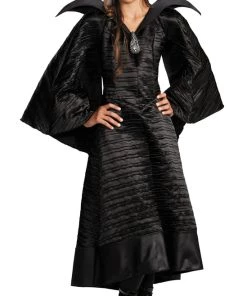 Disguise Maleficent Christening Black Gown Child Deluxe Kids Licensed Costumes