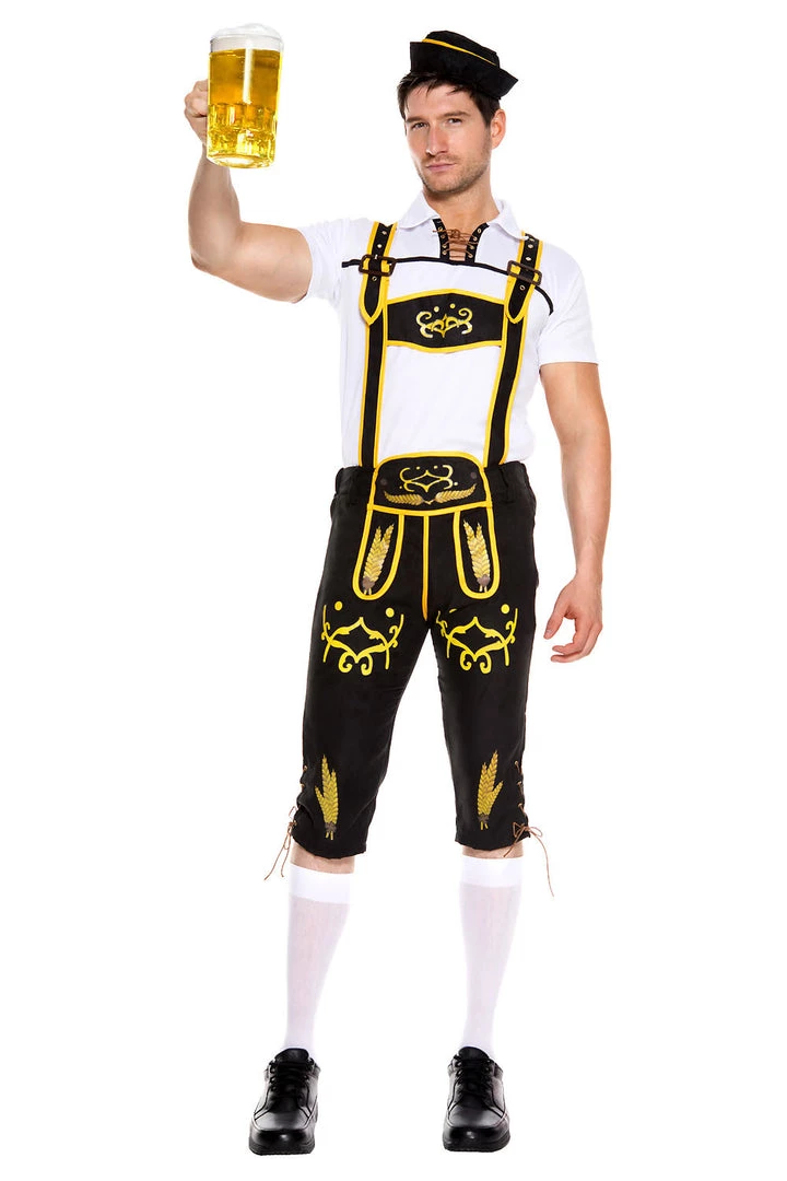 Music Legs German Beer Man Costume Mens Classic Fun 4 Music Legs German Beer Man Costume Mens Classic Fun