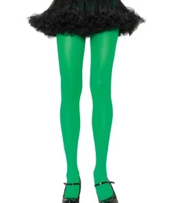 Leg Avenue Molli Nylon Spandex Women's Tights Sheer Opaque Tights