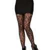 Leg Avenue Sheer Opaque Tights Portia Sheer Leopard Tights