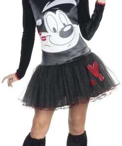 Rubies Hooded Tutu Dress Adult Pepe Le Pew Costume