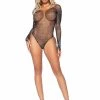 Leg Avenue Shining Star Rhinestone Bodysuit