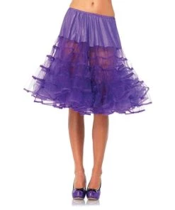 Leg Avenue Knee Length Layered Petticoat Costume Skirt Tutus Petticoats And Skirts