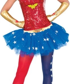 Rubies Ladies Licensed Costumes WONDER WOMAN-DLX CORSE