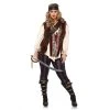 Leg Avenues Ladies Pirates Plus Captain Blackheart Pirate Costume