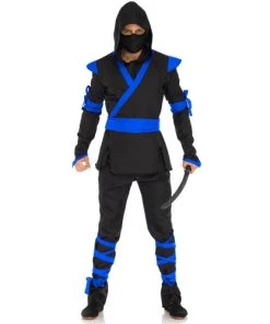 Leg Avenue Mens 5 PC Ninja Costume Mens Ninja 9 Leg Avenue Mens 5 PC Ninja Costume Mens Ninja