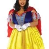 Leg Avenue Plus Fairy Tale Snow White Costume 1 Leg Avenue Plus Fairy Tale Snow White Costume