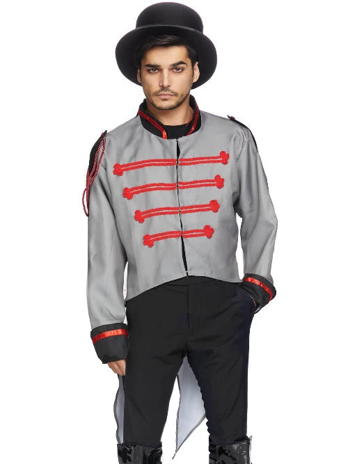 Leg Avenue Men's Military Jacket With Tails Mens Military & Uniforms 4 Leg Avenue Men's Military Jacket With Tails Mens Military & Uniforms