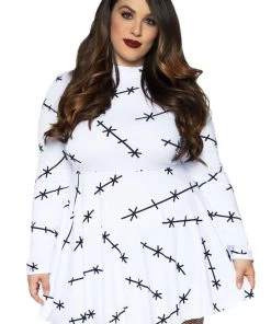 Leg Avenue Spooky Stitch T-Shirt Dress