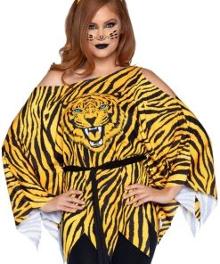 Leg Avenue Animals Tiger Poncho