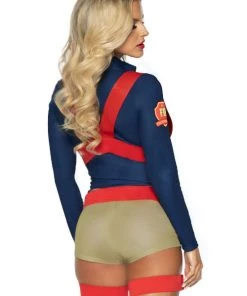 Leg Avenue Military & Uniforms Hot Zone Honey Firefighter Costume