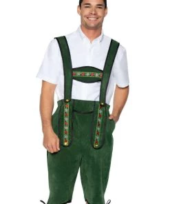 Leg Avenue Men's Beerfest Lederhosen Oktoberfest Costume Mens Classic Fun