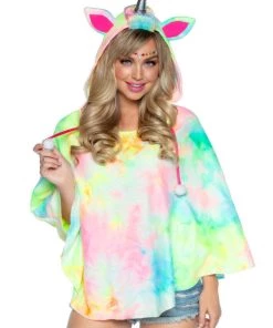 Leg Avenue Cuddly Unicorn Costume With Hood Animals