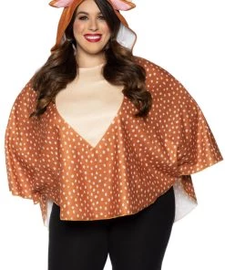 Leg Avenue Fawn Poncho Animal Costume With Hood