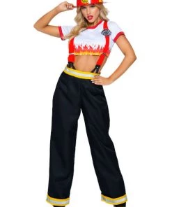 Legavenue Firefighter Costume Military & Uniforms