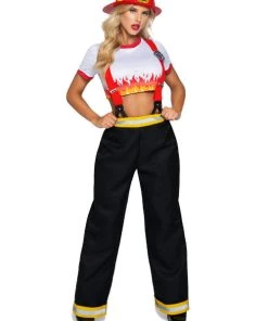 Legavenue Firefighter Costume Military & Uniforms