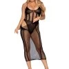Leg Avenue Flawless Bodysuit & Skirt Set Teddy And Bodysuits