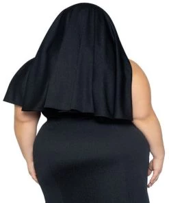 Leg Avenue Military & Uniforms Plus Sultry Sinner Nun Costume