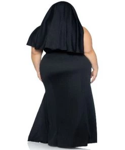 Leg Avenue Military & Uniforms Plus Sultry Sinner Nun Costume