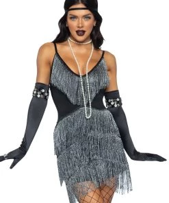 Leg Avenue Flapper Dress 1920s Oldies Time Period