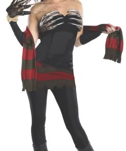 Rubies Rubie's Costume Co Secret Wishes Women's Nightmare On Elm Street Freddy Corset Style Costume