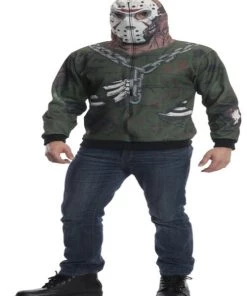 Rubies Mens Licensed Costumes Adult Jason Hoodie