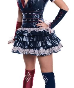 Leg Avenue Secret Wishes Women's Arkham Knight Harley Quinn Costume