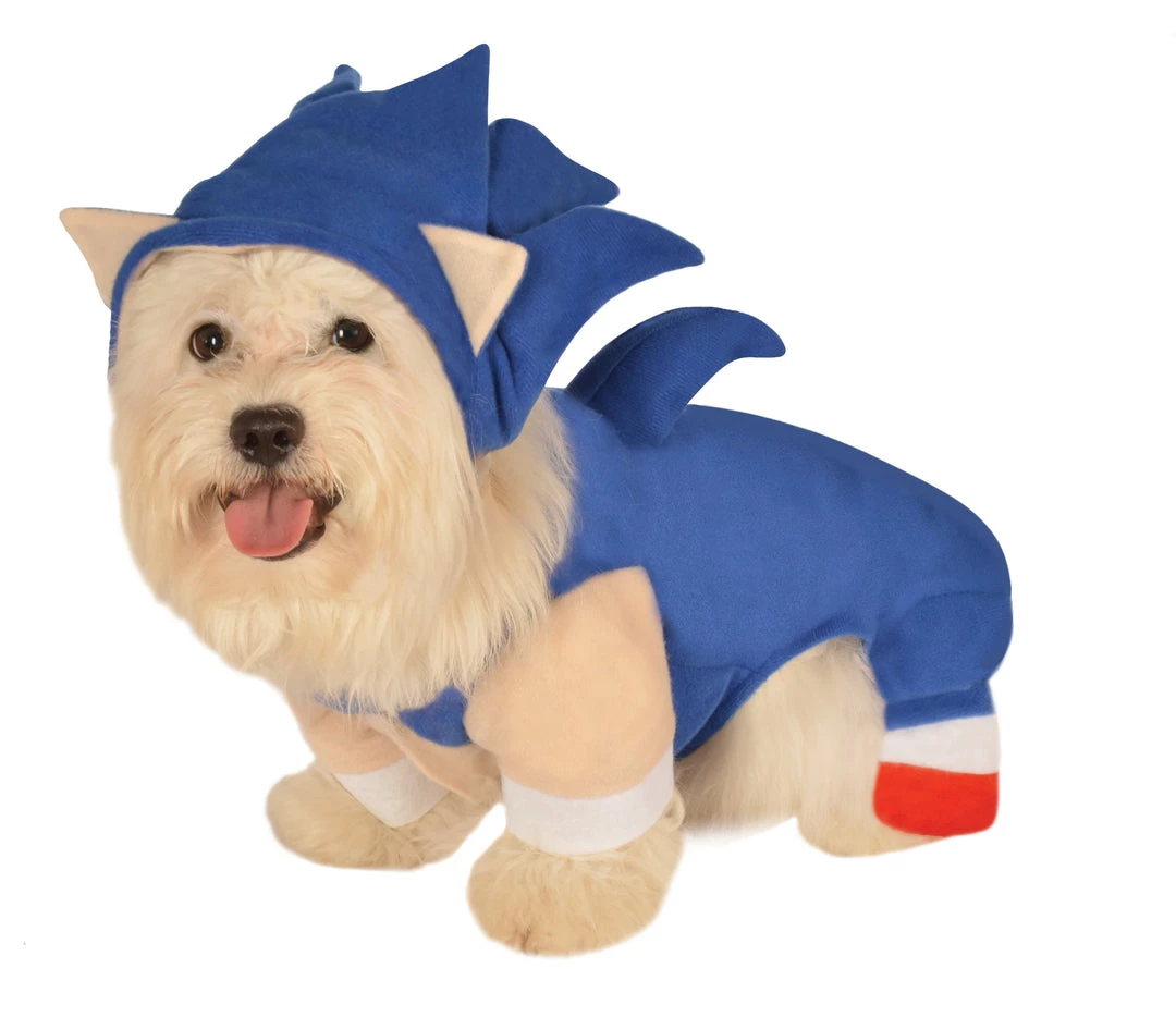 Rubies Licensed Pet Costumes Pet Sonic Costume 3 Rubies Licensed Pet Costumes Pet Sonic Costume
