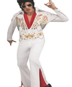 Rubies Elvis Now Deluxe Aloha Elvis Costume Oldies Time Period