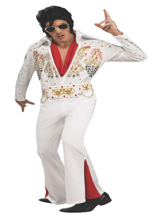 Rubies Elvis Now Deluxe Aloha Elvis Costume Oldies Time Period 3 Rubies Elvis Now Deluxe Aloha Elvis Costume Oldies Time Period