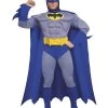 Rubies Deluxe Muscle Chest Adult Batman Costume - Brave And The Bold