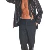 Rubies Costume Oldies Time Period Mens Black Sequin Jacket.