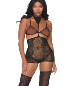 Leg Avenue Rumor Has It Bra Set