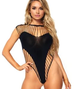 Leg Avenue Do Not Disturb Bodysuit Teddy And Bodysuits