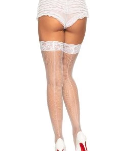 Leg Avenue May Fishnet Thigh High Stockings