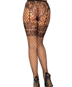 Leg Avenue Sheila Faux Garter Tights