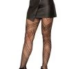 Leg Avenue Silken Chevron Fishnet Tights