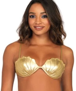 Leg Avenue Mermaid Seashell Costume Bra Top Best Selling Products