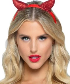 Leg Avenue Latex Glitter Devil Horn Headband Best Selling Products