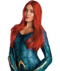 Rubies Wigs Adult Aquaman Movie Mera Secret Wishes Wig