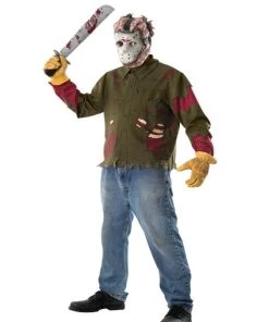Rubies Mens Licensed Costumes Adult Jason Shirt And Mask
