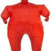 Rubies Adult Red Inflatable Costume Mens Classic Fun