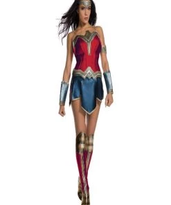 Rubies Adult Secret Wishes WonderWoman Justice League Costume Ladies Licensed Costumes