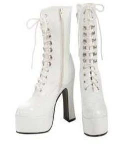 Rubies Adult Short White Boots