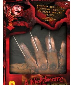 Rubies Weapons Props And Kits Adult Supreme Edition Freddy Replica Metal Glove