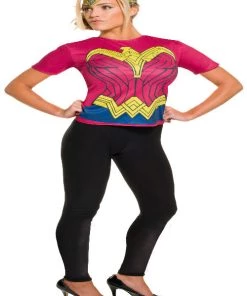 Rubies Ladies Licensed Costumes Adult Wonder Woman Costume Top