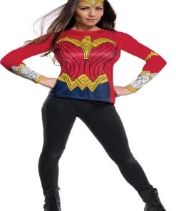 Rubies Ladies Licensed Costumes Adult Wonder Woman Justice League Costume Top